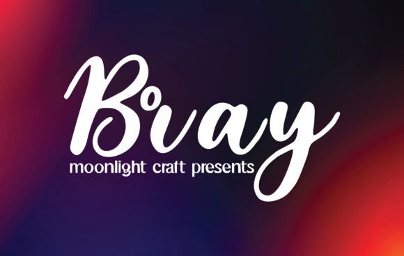 Bray Font: A Script Typeface for Bold Campaigns