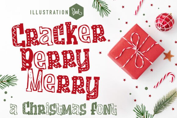 Cracker Berry Merry: A Serif Font for Festive Campaigns