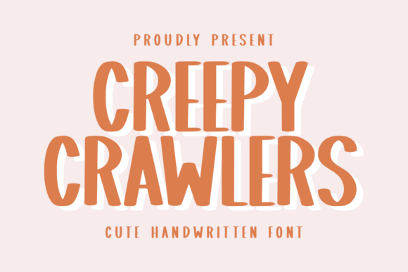 Creepy Crawlers: A Playful Script Font for Editorial Design