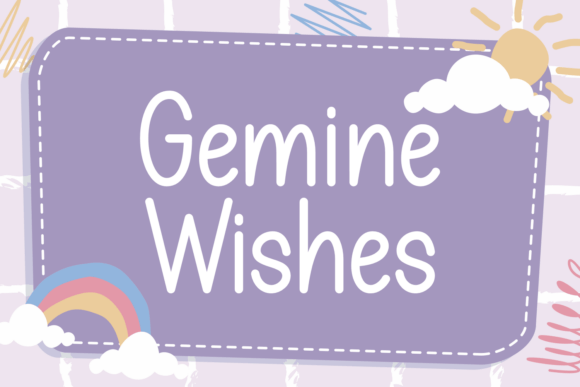 Gemine Wishes: A Warm Handwritten Font for Business