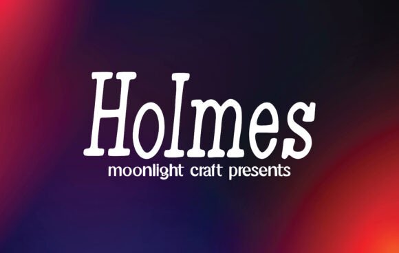 Holmes: A Handwritten Font for Editorial Design