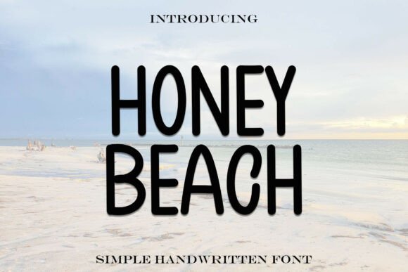 Honeybeach Font: A Fresh Typeface for Small Brands