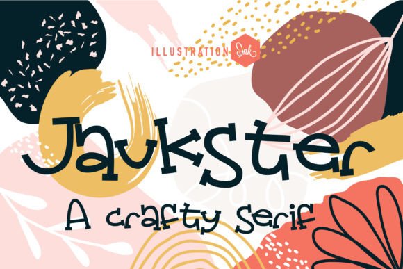 Jaukster: The Handcrafted Typeface for Clear Campaigns
