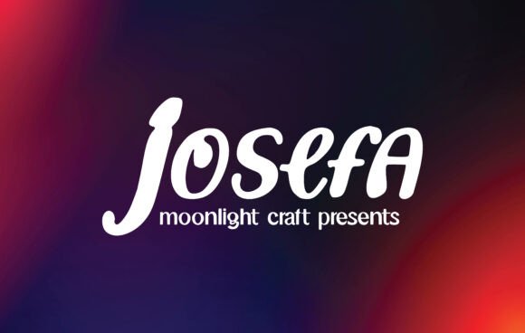 Josefa: A Handwritten Font for Editorial Design