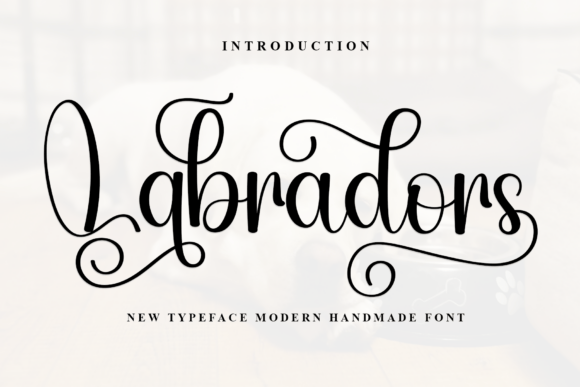 Labradors Font: A Playful Typeface for Branding