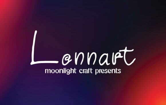 Lennart: A Handwritten Font for Crafters
