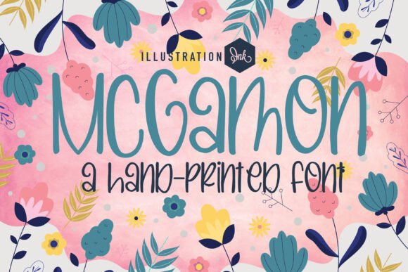 Mcgamon: A Playful Script Font for Branding