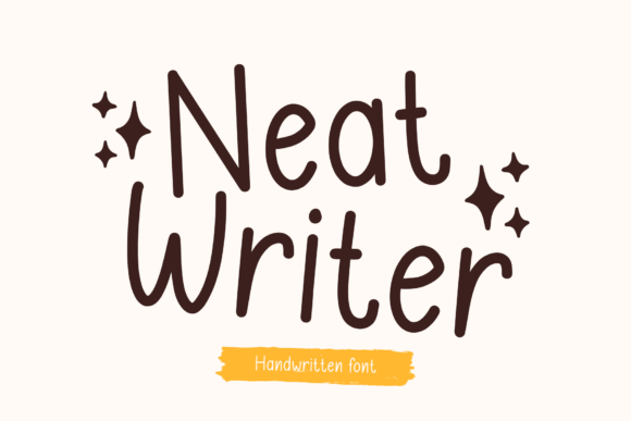 Neat Writer: The Handwritten Font for Authentic Brands