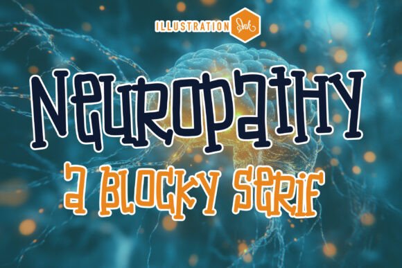 Neuropathy Font: A Whimsical Editorial Typeface