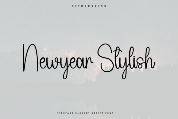 Newyear Stylish Font for Scroll-Stopping Social Content