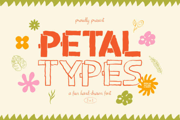 Petal Types: A Handwritten Font for Branding