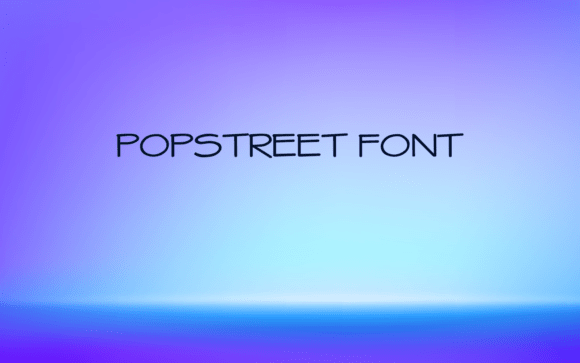 Popstreet: A Timeless Handwritten Typeface for Editors