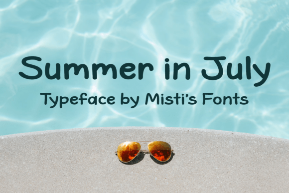 Summer in July: A Handwritten Font for Web Design