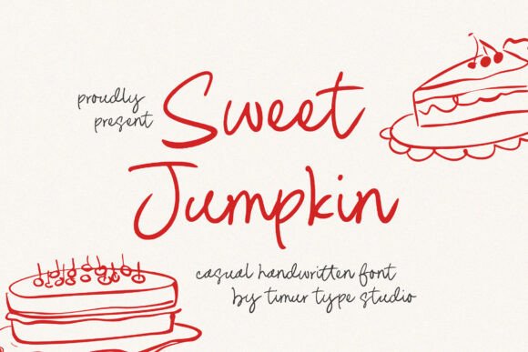 Sweet Jumpkin: A Playful Handwritten Font for Crafters