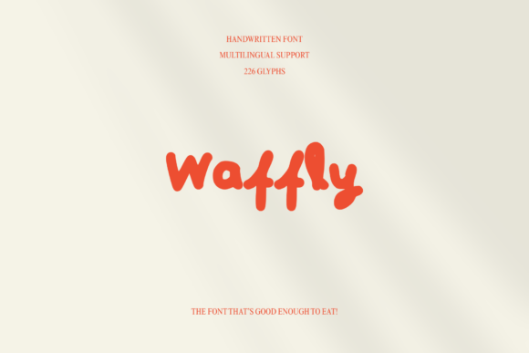 Waffly Font Review: A Bouncy Script for Branding