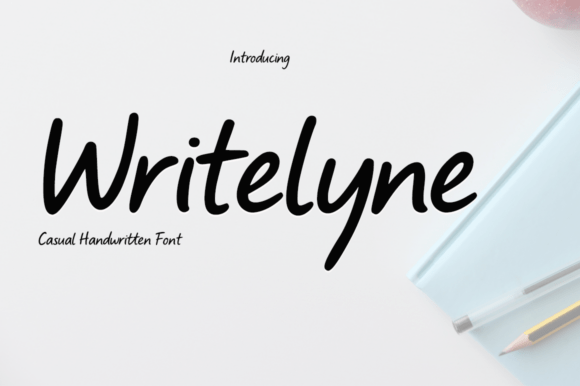 Writelyne: A Handwritten Font for Modern Web Design